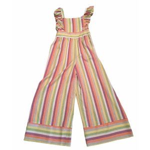 Girl stripped Jumpsuit-bonnie jean